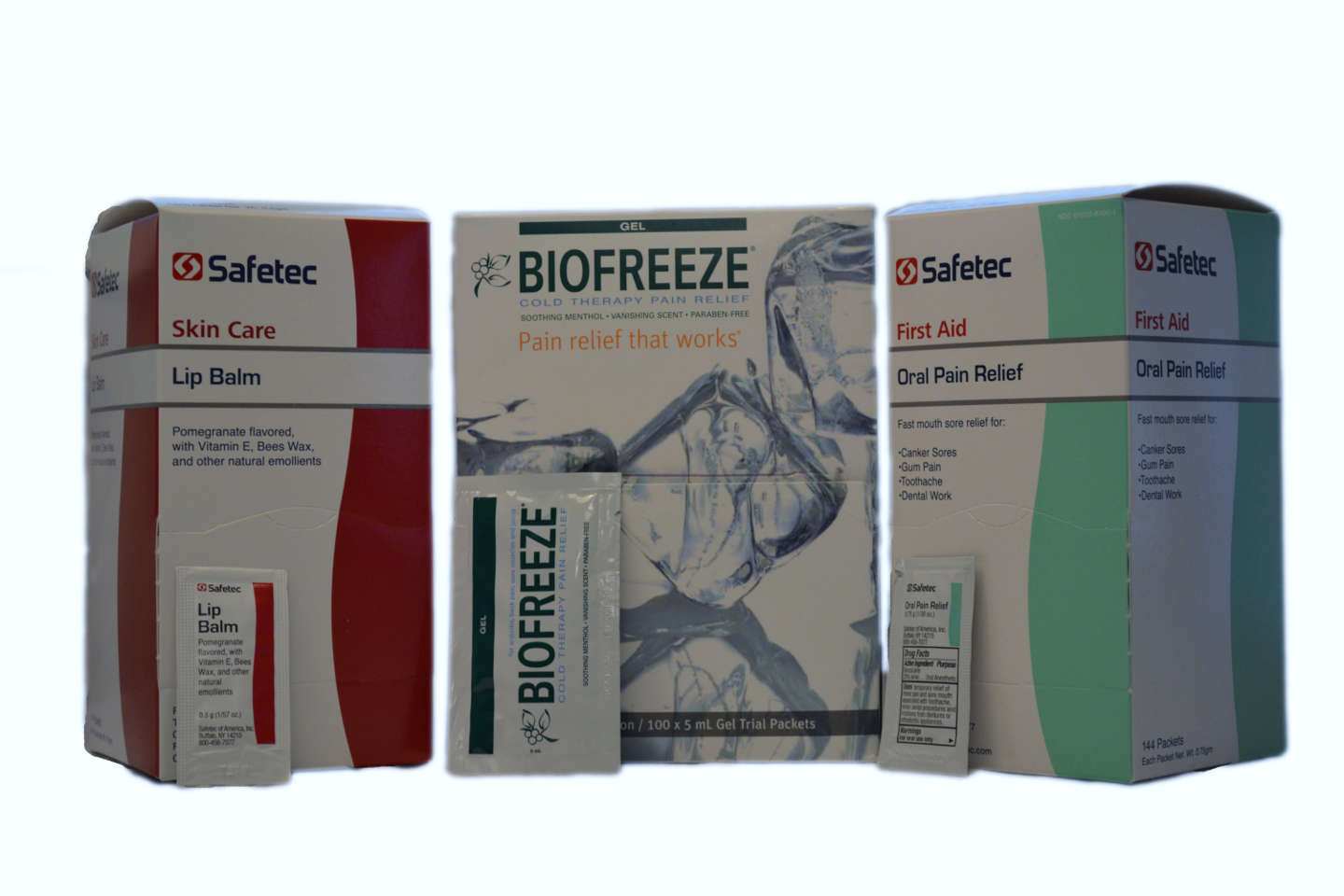 Biofreeze, Lip Aid, Oral Pain